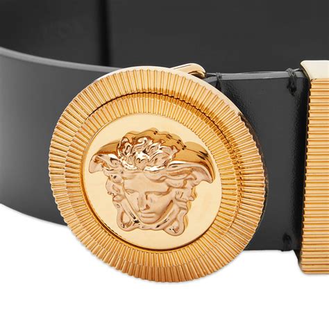 versace belt size 110|Versace medusa head belt.